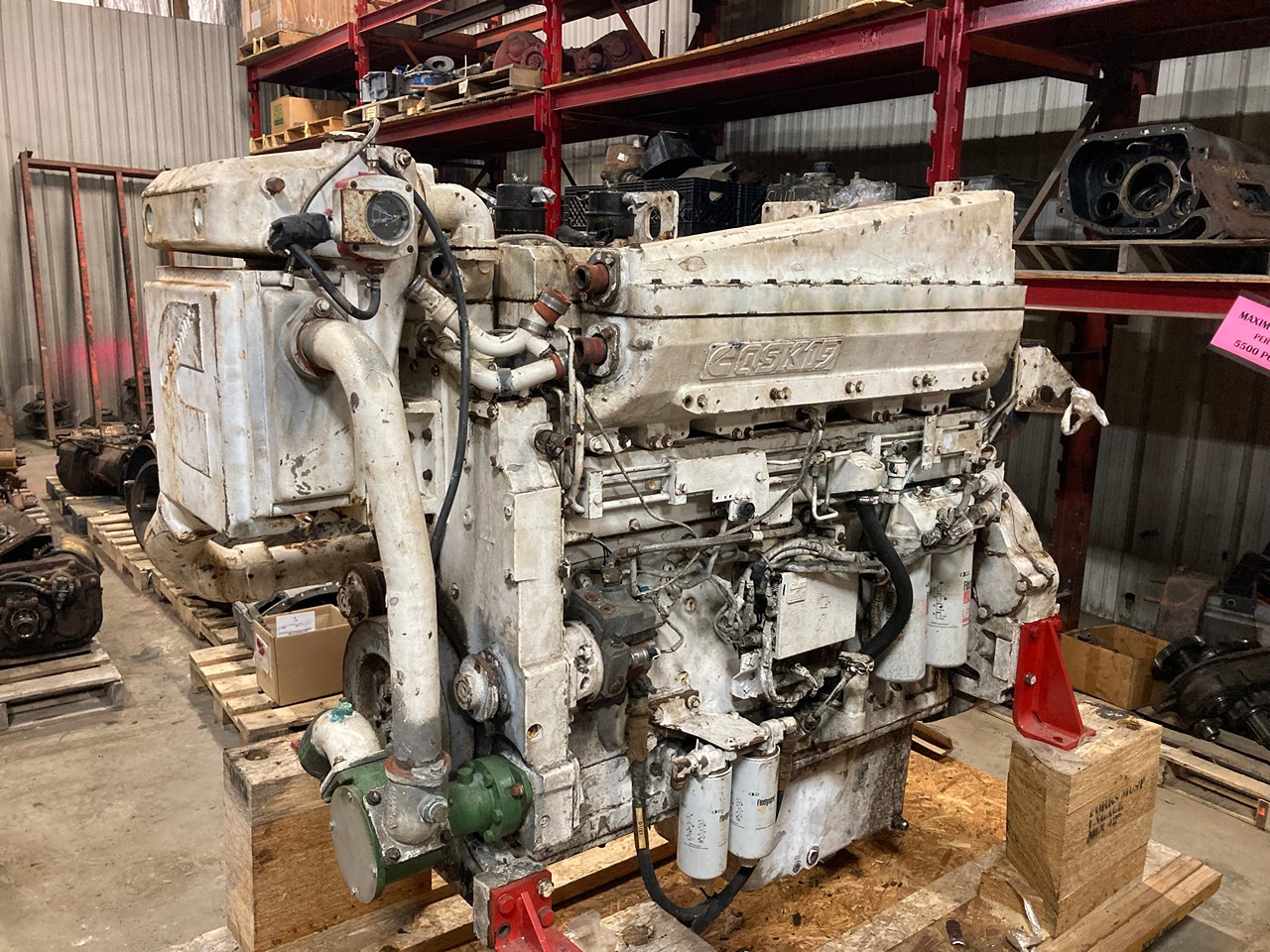 1999 Cummins QSK19-M750 Marine Diesel Engine